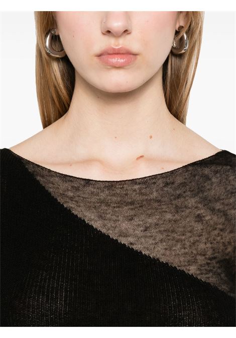 top nomel donna nero PALOMA WOOL | UJ0906999